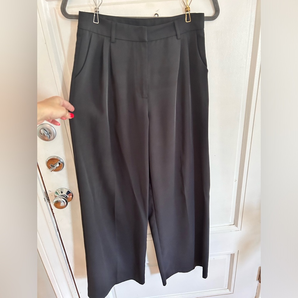 Black flowy dress pants
